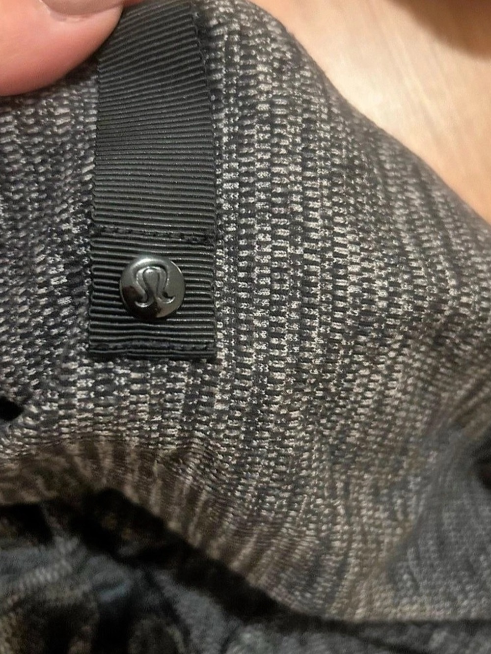 lululemon Vinyasa Scarf Women's Black/Grey Like New